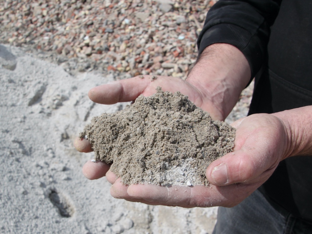Vente de sable Holcim - matériaux recyclés - Helfaut Travaux