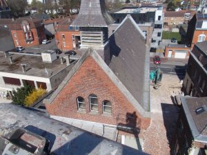 Déconstruction du monastère des clarisses à haubourdin : curage, désamiantage, démolition, gestion des déchets.