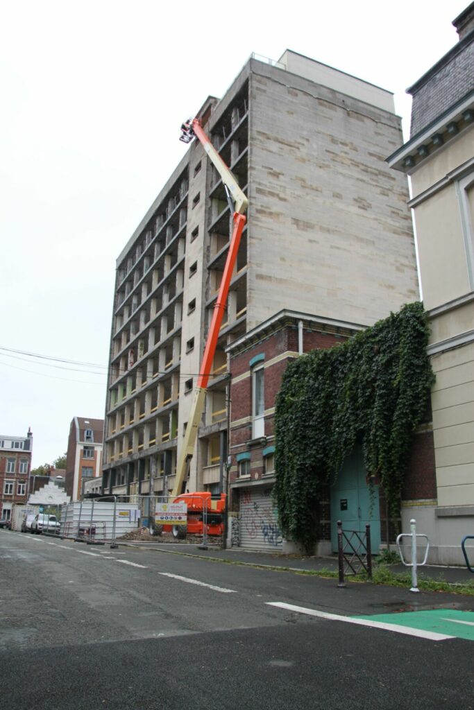 Curage sur chantier de démolition - Helfaut Travaux