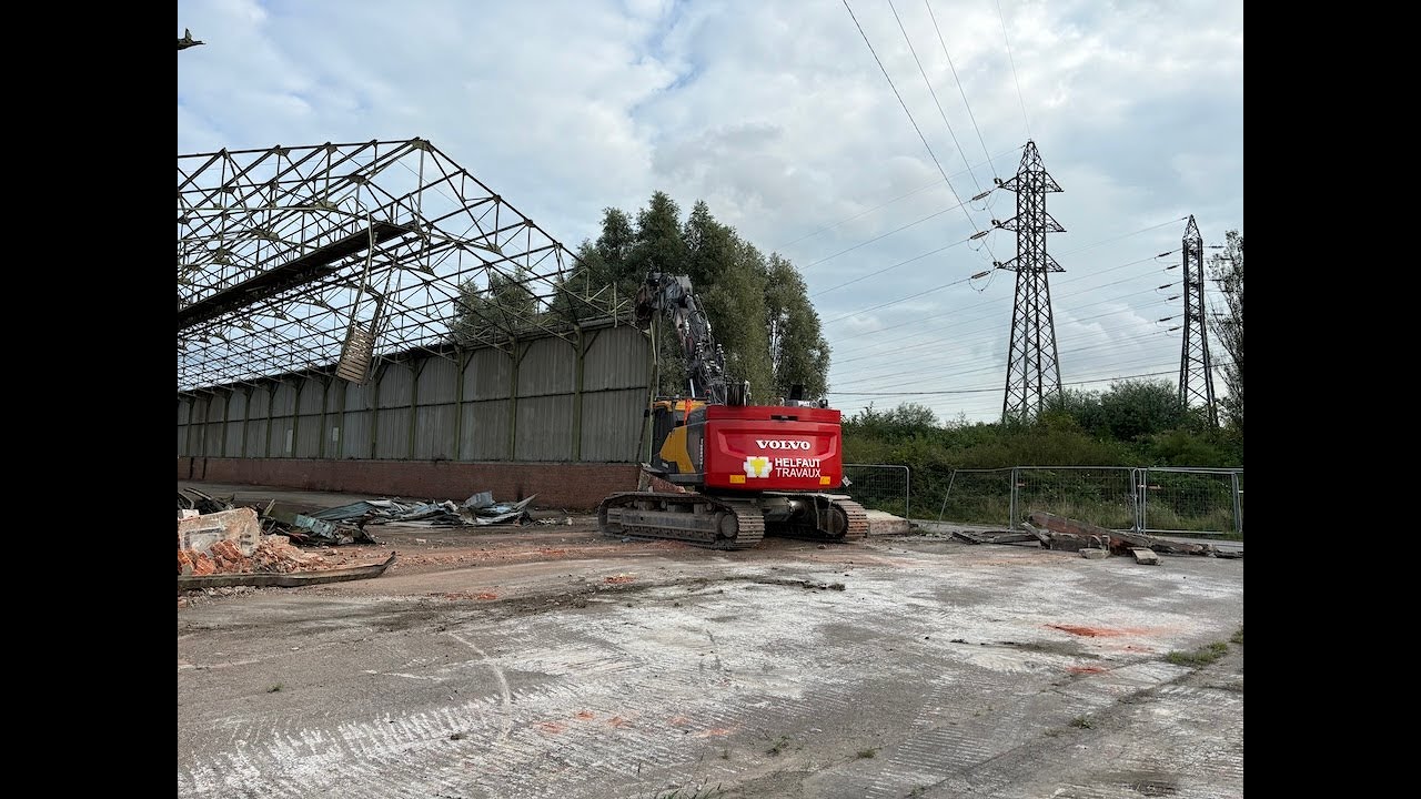Chantier déconstruction Grande Synthe